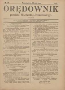 Orędownik Powiatu Wschodnio-Poznańskiego 1919.06.21 R.31 Nr31