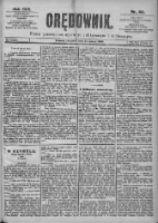 Orędownik: pismo dla spraw politycznych i sp&oacute;łecznych 1899.03.23 R.29 Nr68