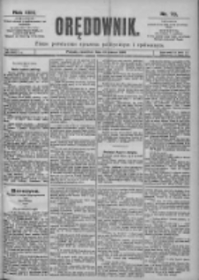 Orędownik: pismo dla spraw politycznych i spółecznych 1899.03.30 R.29 Nr73