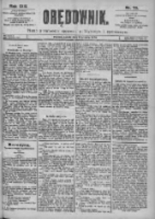 Orędownik: pismo dla spraw politycznych i sp&oacute;łecznych 1899.04.01 R.29 Nr75