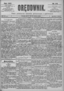 Orędownik: pismo dla spraw politycznych i sp&oacute;łecznych 1899.04.25 R.29 Nr94