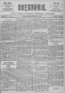 Orędownik: pismo dla spraw politycznych i spółecznych 1899.04.26 R.29 Nr95