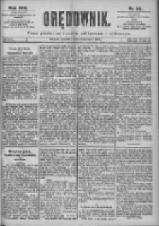 Orędownik: pismo dla spraw politycznych i sp&oacute;łecznych 1899.04.27 R.29 Nr96