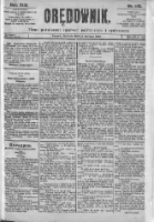 Orędownik: pismo dla spraw politycznych i sp&oacute;łecznych 1899.06.25 R.29 Nr143
