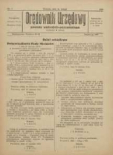 Orędownik Urzędowy Powiatu Wschodnio-Poznańskiego 1923.02.10 Nr5
