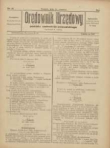 Orędownik Urzędowy Powiatu Wschodnio-Poznańskiego 1923.06.23 Nr20