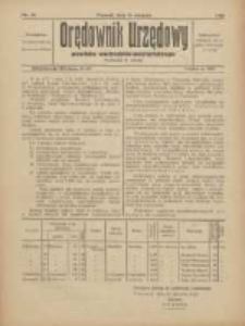 Orędownik Urzędowy Powiatu Wschodnio-Poznańskiego 1923.08.25 Nr29