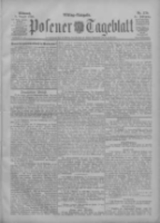 Posener Tageblatt 1905.08.09 Jg.44 Nr370