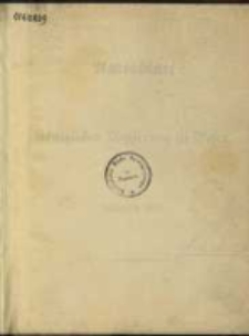 Amtsblatt der Königlichen Regierung zu Posen. 1897.01.05 Nro.1