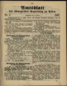 Amtsblatt der Königlichen Regierung zu Posen. 1897.01.12 Nro.2