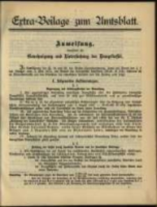 Extra - Beilage zum Amtsblatt