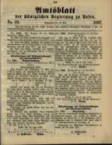 Amtsblatt der K&ouml;niglichen Regierung zu Posen. 1897.07.20 Nro.29