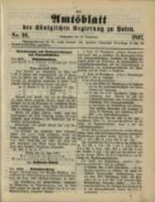 Amtsblatt der Königlichen Regierung zu Posen. 1897.09.28 Nro.39