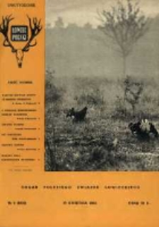 Łowiec Polski 1963 Nr8
