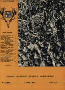 Łowiec Polski 1963 Nr13