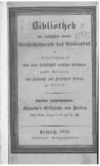 Geschichte Persiens von der fr&uuml;hesten Periode an bis zur jetzigen Zeit. Bd.1