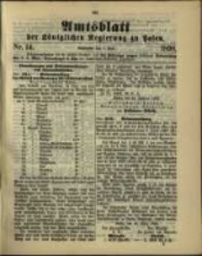 Amtsblatt der Königlichen Regierung zu Posen. 1898.04.05 Nro.14