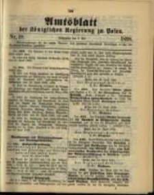 Amtsblatt der Königlichen Regierung zu Posen. 1898.05.03 Nro.18