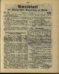 Amtsblatt der K&ouml;niglichen Regierung zu Posen. 1898.06.14 Nro.24