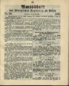 Amtsblatt der K&ouml;niglichen Regierung zu Posen. 1898.09.06 Nro.36