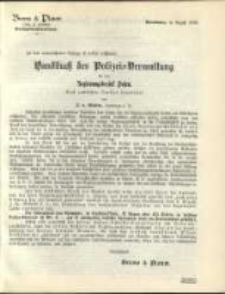 Handbuch der Polizei-Verwaltung f&uuml;r den Regierungsbezirk Posen