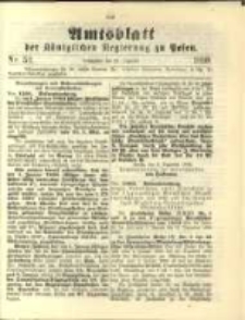Amtsblatt der K&ouml;niglichen Regierung zu Posen. 1898.12.27 Nro.52