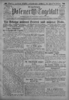 Posener Tageblatt 1914.08.13 Jg.53 Nr376