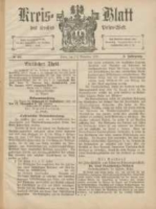 Kreis-Blatt des Kreises Posen-West 1891.11.12 Jg.3 Nr46