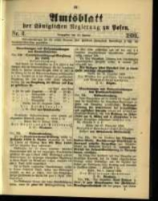 Amtsblatt der Königlichen Regierung zu Posen. 1899.01.17 Nro.3