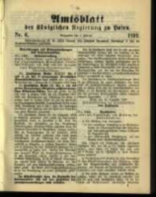 Amtsblatt der Königlichen Regierung zu Posen. 1899.02.07 Nro.6