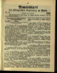 Amtsblatt der Königlichen Regierung zu Posen. 1899.02.28 Nro.9