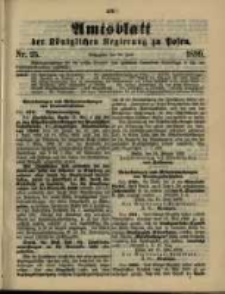 Amtsblatt der Königlichen Regierung zu Posen. 1899.06.20 Nro.25