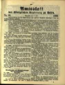 Amtsblatt der Königlichen Regierung zu Posen. 1899.06.27 Nro.26