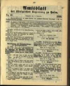 Amtsblatt der Königlichen Regierung zu Posen. 1899.09.12 Nro.37
