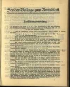 Sonder - Beilage zum Amtsblatt