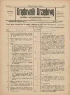 Orędownik Urzędowy Powiatu Wschodnio-Poznańskiego 1924.05.17 Nr17