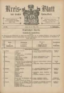 Kreis-Blatt des Kreises Posen-West 1893.05.18 Jg.5 Nr20