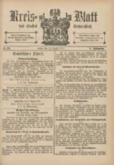 Kreis-Blatt des Kreises Posen-West 1893.08.10 Jg.5 Nr32