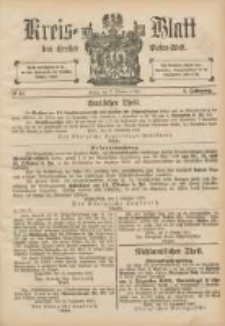 Kreis-Blatt des Kreises Posen-West 1893.10.09 Jg.5 Nr41