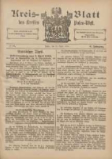 Kreis-Blatt des Kreises Posen-West 1894.04.26 Jg.6 Nr17
