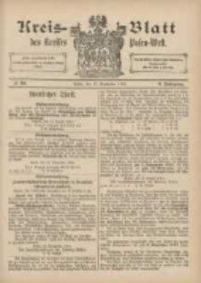 Kreis-Blatt des Kreises Posen-West 1894.09.27 Jg.6 Nr39