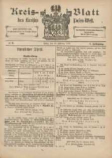 Kreis-Blatt des Kreises Posen-West 1895.02.28 Jg.7 Nr9