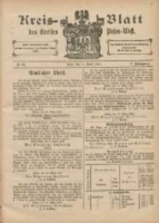 Kreis-Blatt des Kreises Posen-West 1895.04.11 Jg.7 Nr15