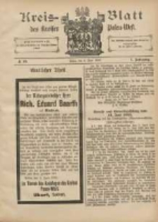 Kreis-Blatt des Kreises Posen-West 1895.06.06 Jg.7 Nr23
