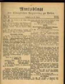 Amtsblatt der Königlichen Regierung zu Posen. 1891.01.20 Nro.3