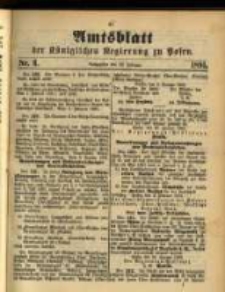 Amtsblatt der Königlichen Regierung zu Posen. 1891.02.10 Nro.6