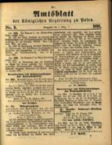 Amtsblatt der K&ouml;niglichen Regierung zu Posen. 1891.03.03 Nro.9