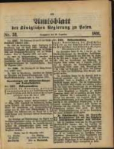 Amtsblatt der K&ouml;niglichen Regierung zu Posen. 1891.12.29 Nro.52
