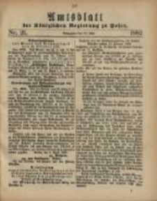 Amtsblatt der K&ouml;niglichen Regierung zu Posen. 1882.05.23 Nro.21
