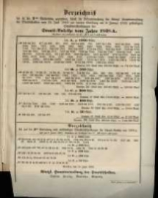 Verzeichniss &hellip;. vom 15. Juni 1882 &hellip; am 1. Januar 1883....Staats=Anleihe vom Jahre 1868 A.